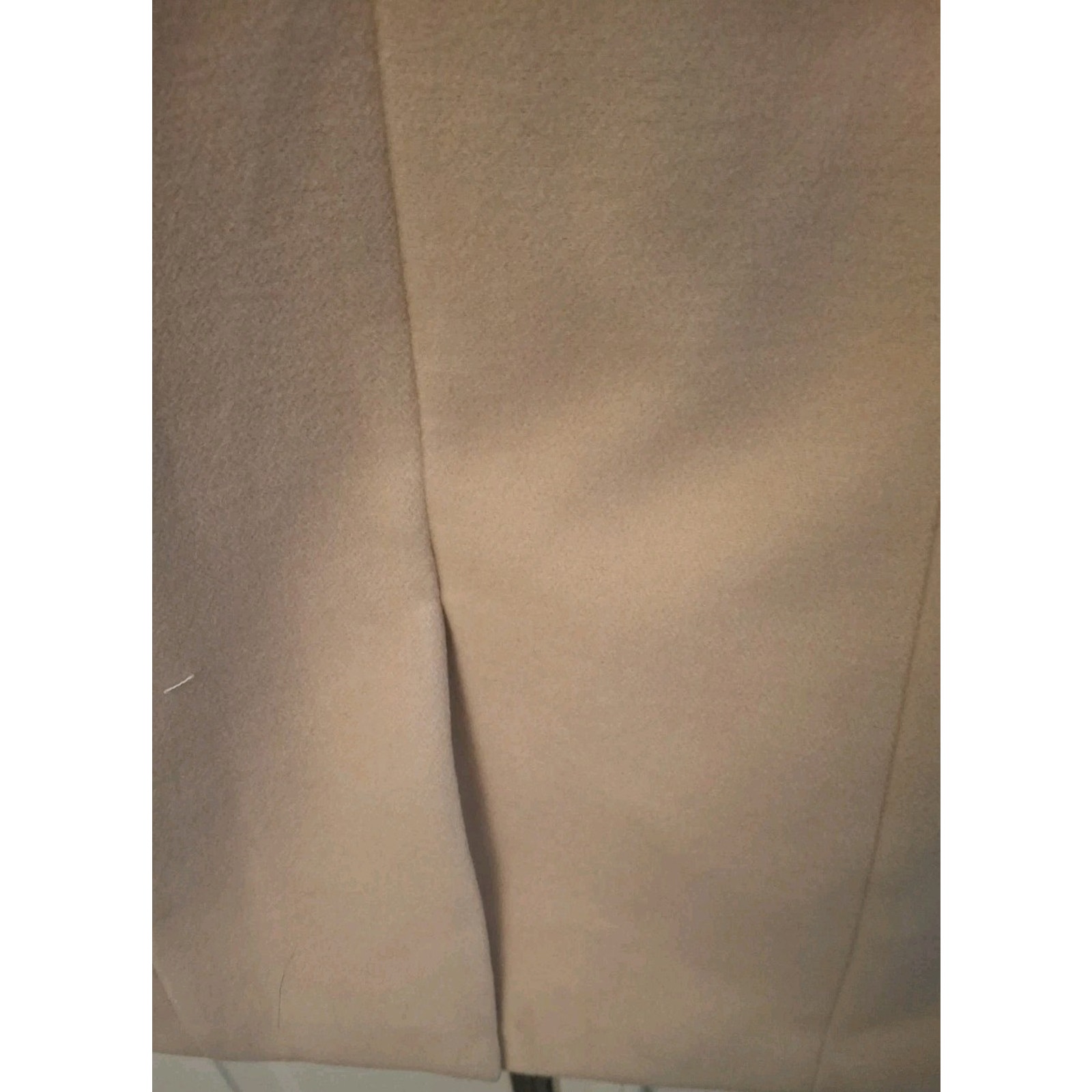 Donna Salyers Fabulous-Furs Coat Faux Fur Collar Size Small Trench Coat Style — image 6 of 7